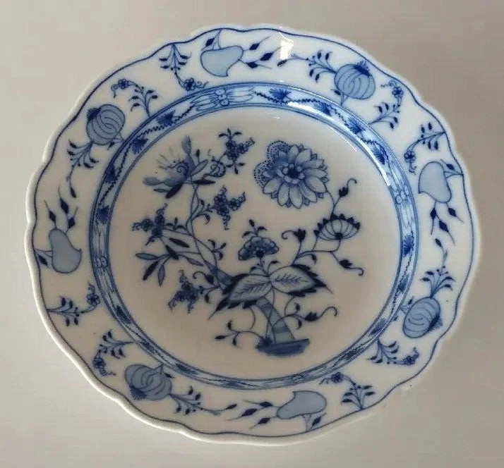 CARL TEICHERT MEISSEN BLUE ONION FINE GERMAN PORCELAIN 9" SOUP BOWL | eBay US