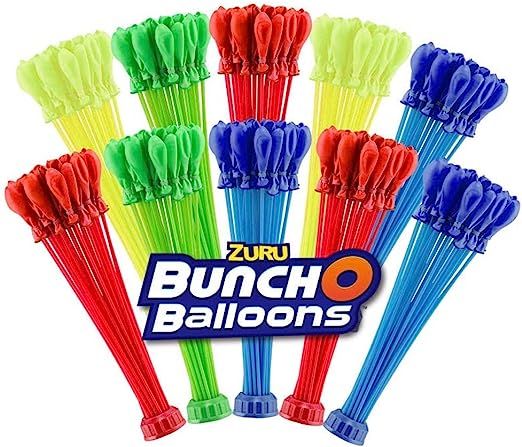Bunch O Balloons Multi-Colored (10 Bunches) by ZURU, 350+ Rapid-Filling Self-Sealing Instant Wate... | Amazon (US)