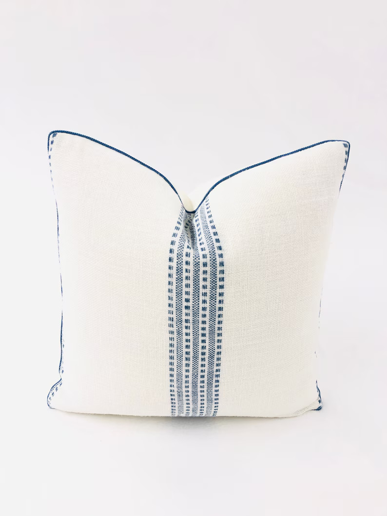 Cowtan & Tout, Duet in Blue, Decorative High End Pillow Covers, Designer Fabrics | Etsy (US)