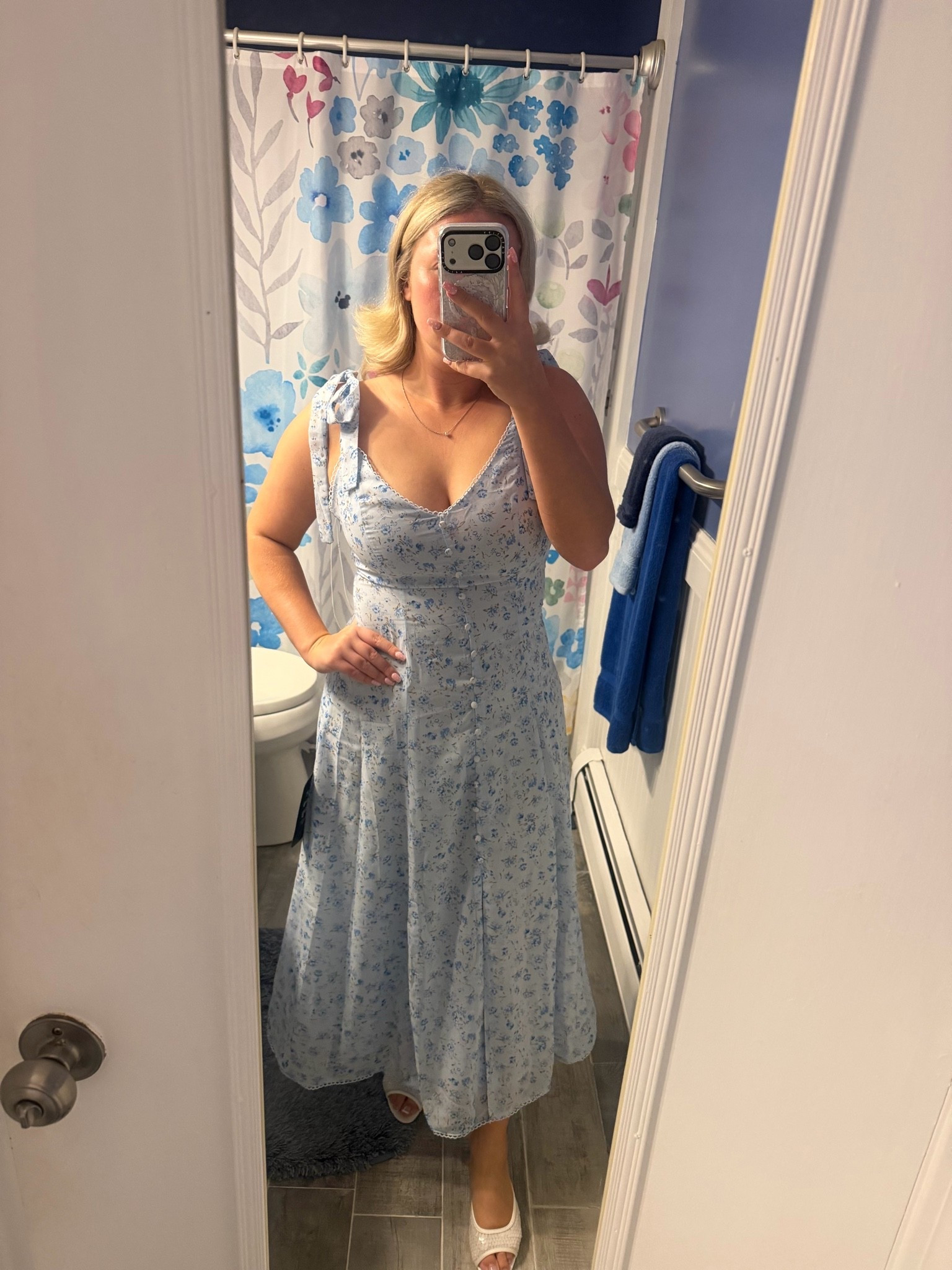 Absolutely adorable blue dress! Great for so many occasions!💙 @Lulus

#LTKWedding #LTKBeauty #LTKPetite
