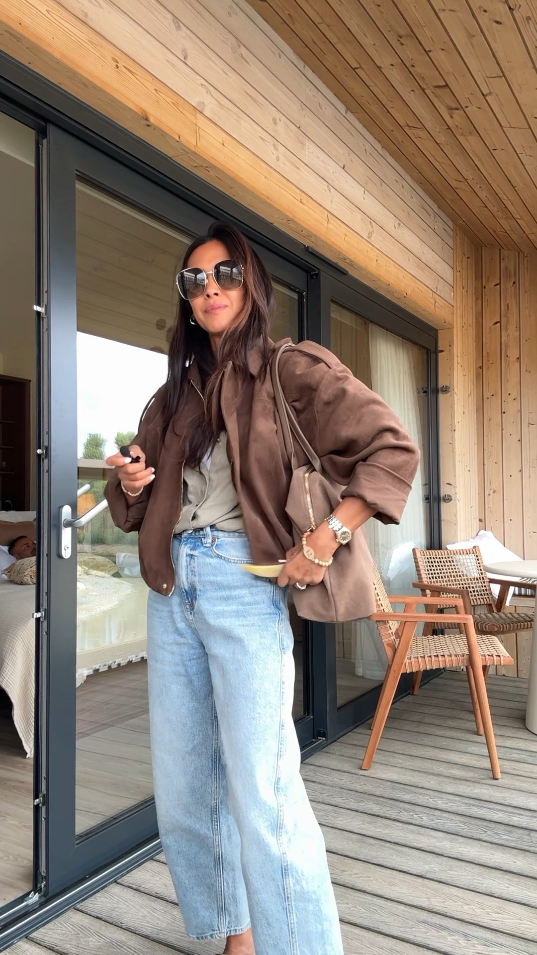 I’m wearing 
Zara bomber size L
Primark linen shirt size Small
M&S jeans size 8R
Primark suede bag 
Birkenstock Bostons taupe nubuk 

#LTKuk #LTKeurope #LTKstyletip