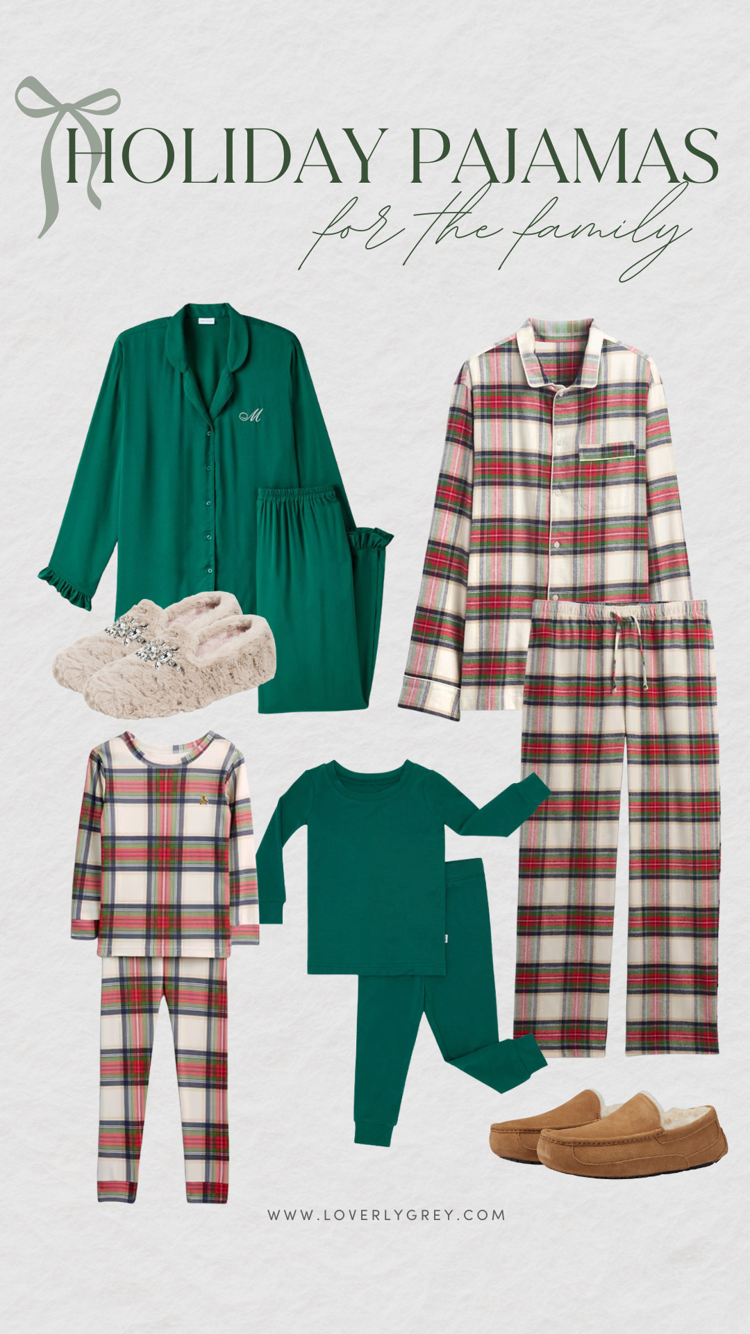 These family Christmas pajamas are a classic option for your cozy Christmas morning! 

Loverly Grey, family Christmas pajamas, holiday pjs, women's pajamas, men's pajamas, kids pajamas 

 #LTKHoliday #LTKKids #LTKFamily