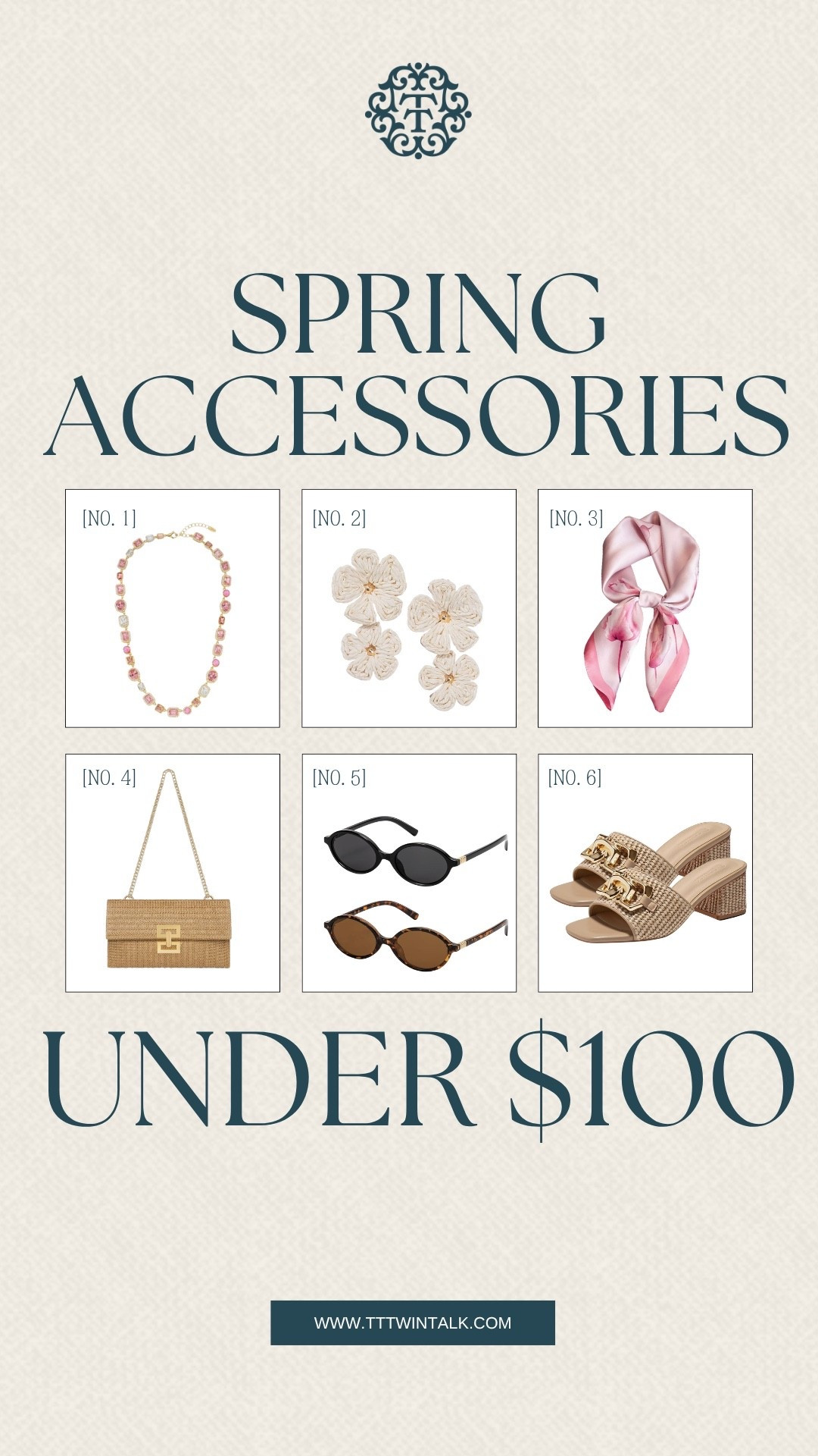 We pulled some staple spring accessories for you to shop! Pops of color, with a mix of texture is perfect for the season! You will reach for these pieces daily  

#LTKOver40 #LTKMidsize #LTKSeasonal