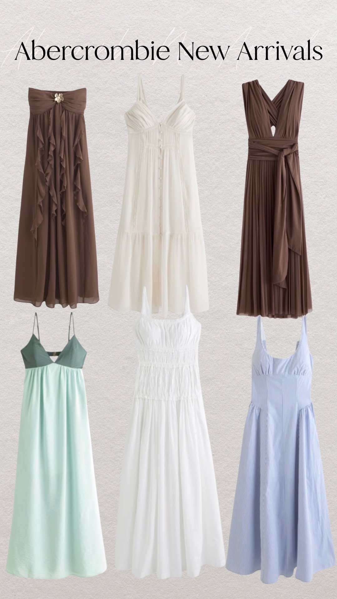 Abercrombie new arrivals! I always love Abercrombie dresses and these are as good as ever 😍 On sale in the Abercrombie app with code AF20

#LTKootd #LTKSeasonal