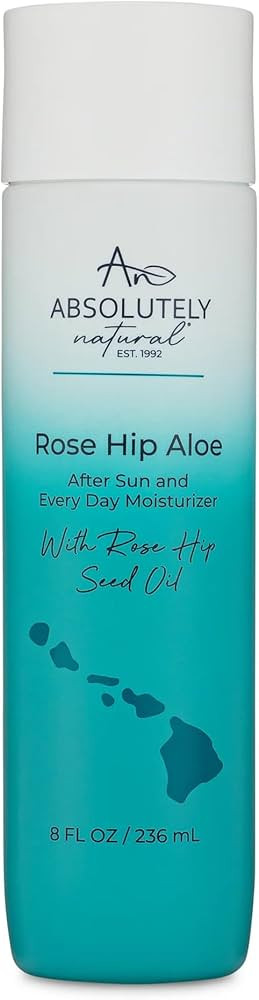 After Sun Lotion & Moisturizer with Aloe Vera, Rose Hip Oils, & Vitamin E | Helps Prevent Anti-Ag... | Amazon (US)