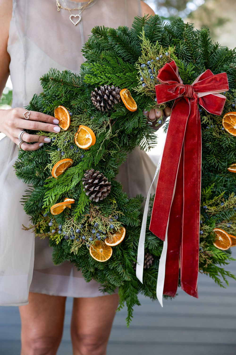 Christmas Citrus 24" | The Pretty Wreath