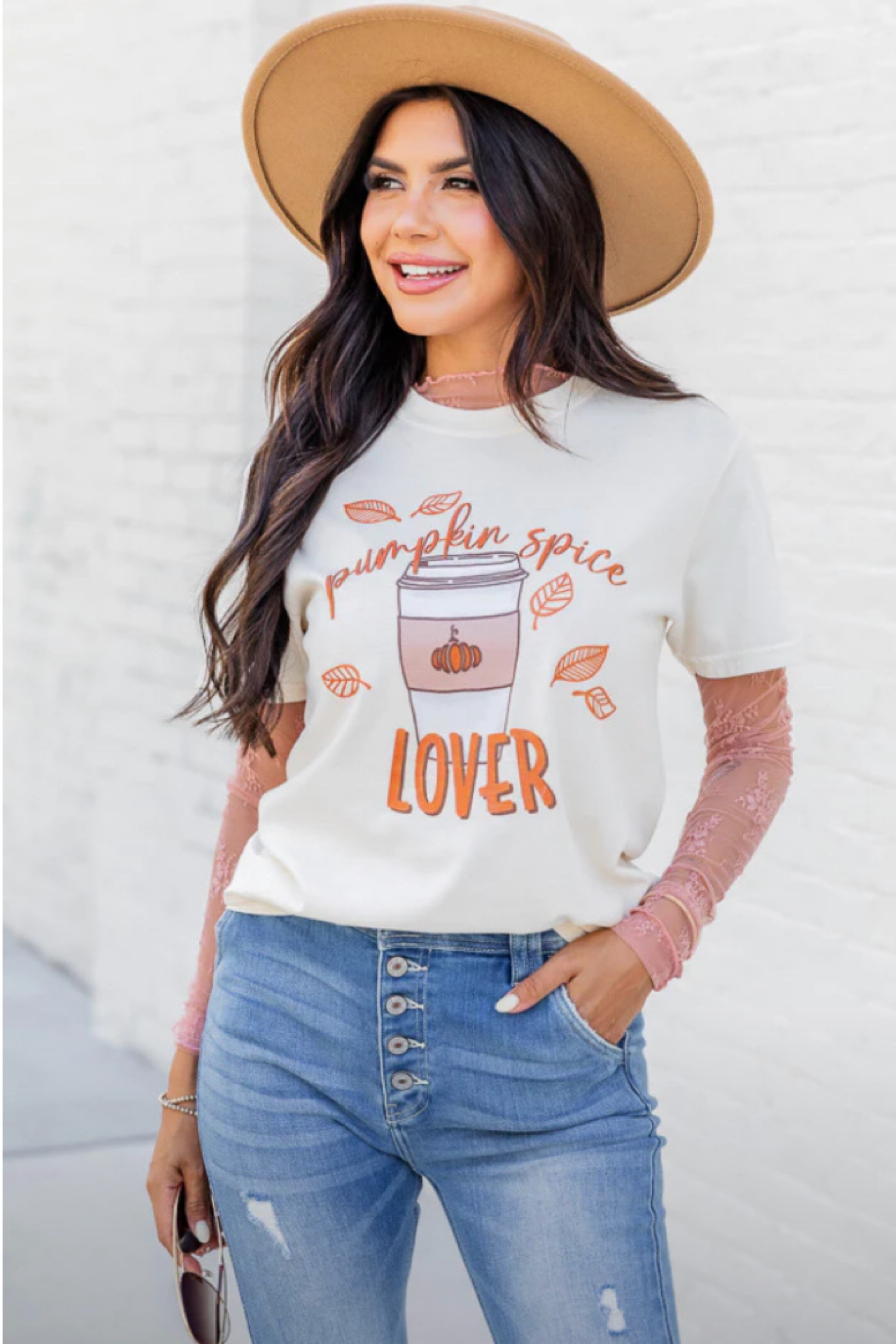 Pink Lily fall basics. All graphics 30% off with code: FALL30
Fall, fall tees, fall sweatshirts, cozy finds, autumn weather, graphic tees, pink lily finds, pumpkins, pumpkin spice, Halloween, leaves, YoumeandLupus, Halloween, spooky 

#LTKSeasonal #LTKsalealert #LTKstyletip