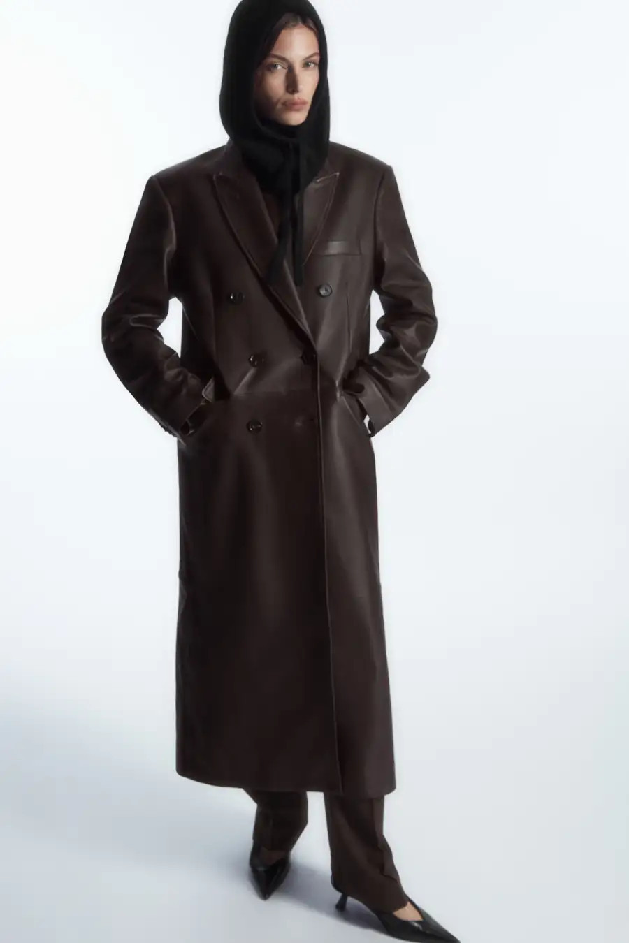 RIBBED ALPACA-BLEND BALACLAVA - BLACK - COS | COS UK