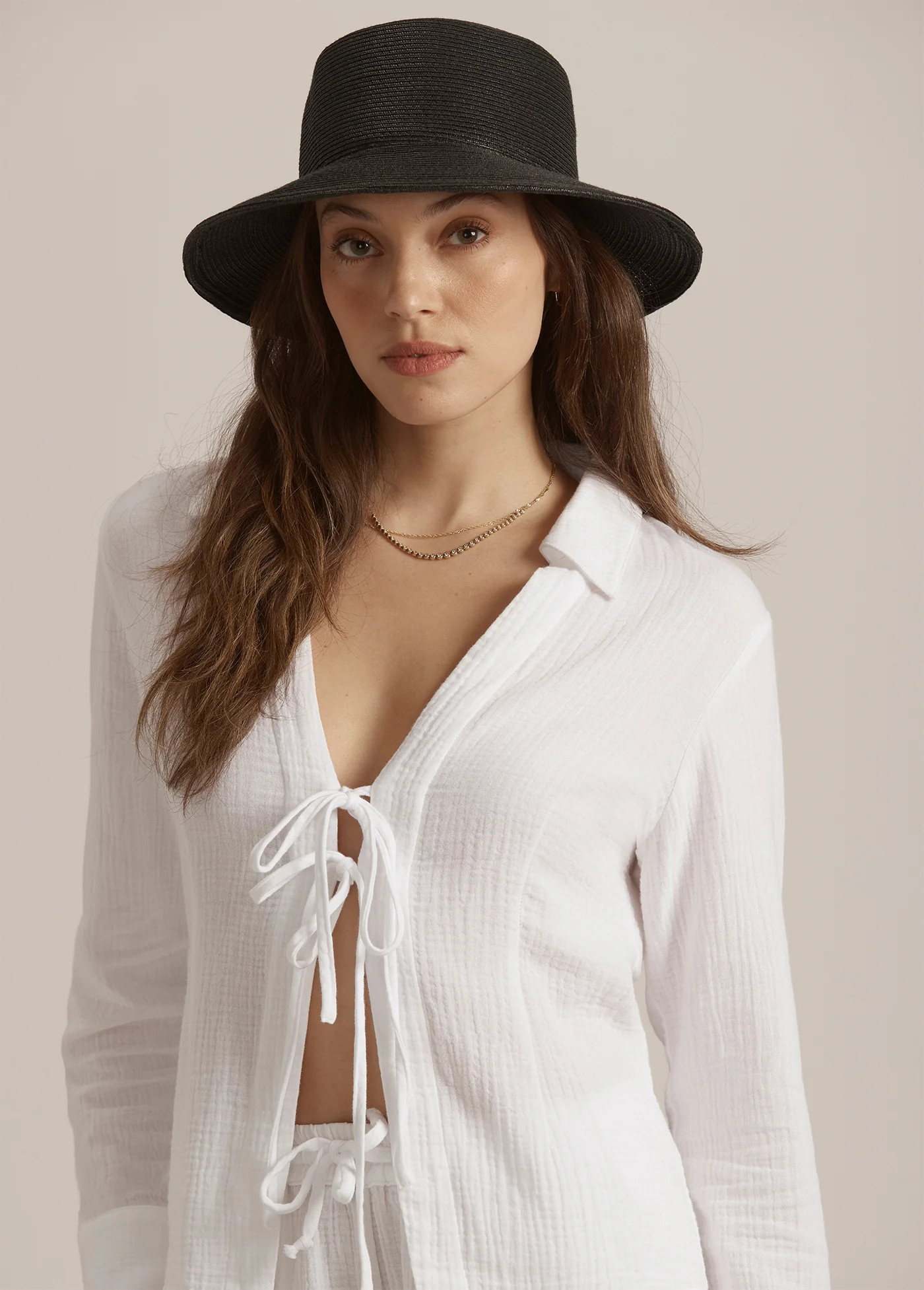 FAVORITE DAUGHTER X MONROWE PACKABLE BEACH HAT | Favorite Daughter