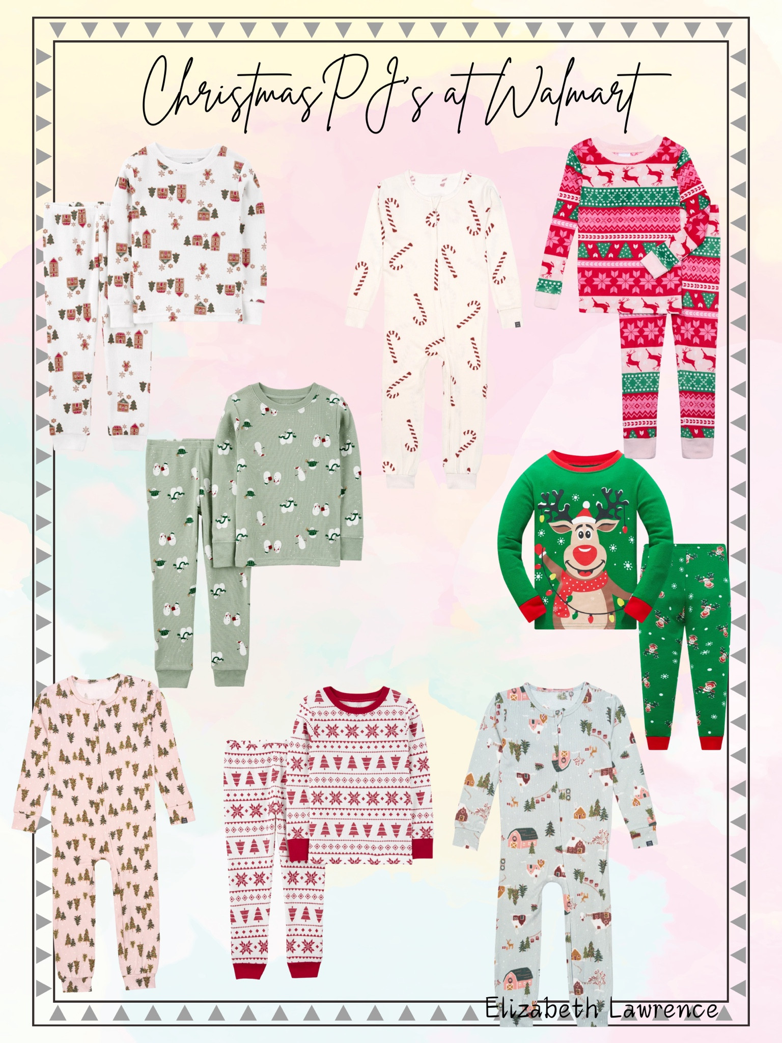 Christmas pajamas at Walmart!
Loving all the matching sets!!

#LTKSeasonal #LTKCyberWeek #LTKHoliday