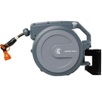 Giraffe Tools Plastic 130-ft Wall-mount Hose Reel | Lowe's