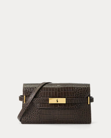Polo ID Croc-Embossed Clutch | Ralph Lauren (UK)
