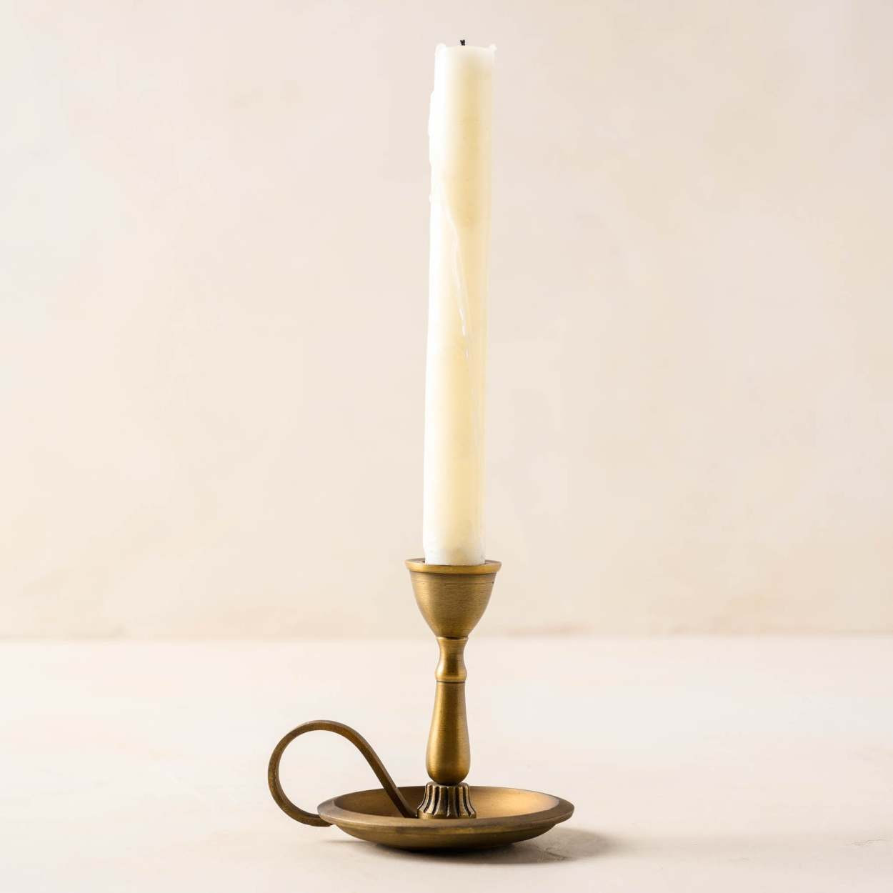 Madison Brass Taper Holder | Magnolia