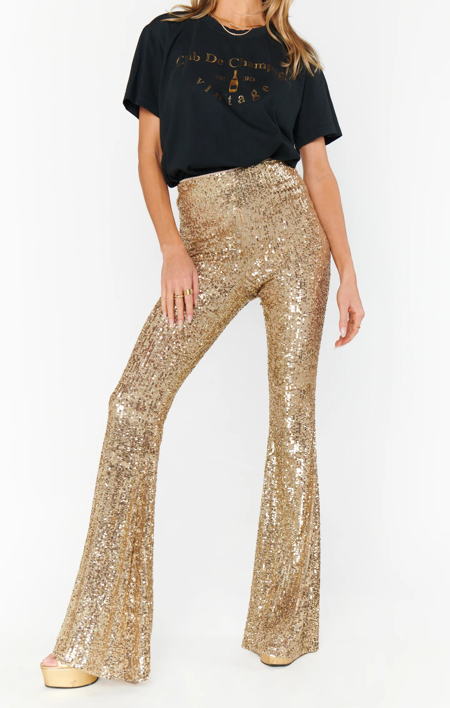 Mercury Bells ~ Golden Girl Sequins | Show Me Your Mumu