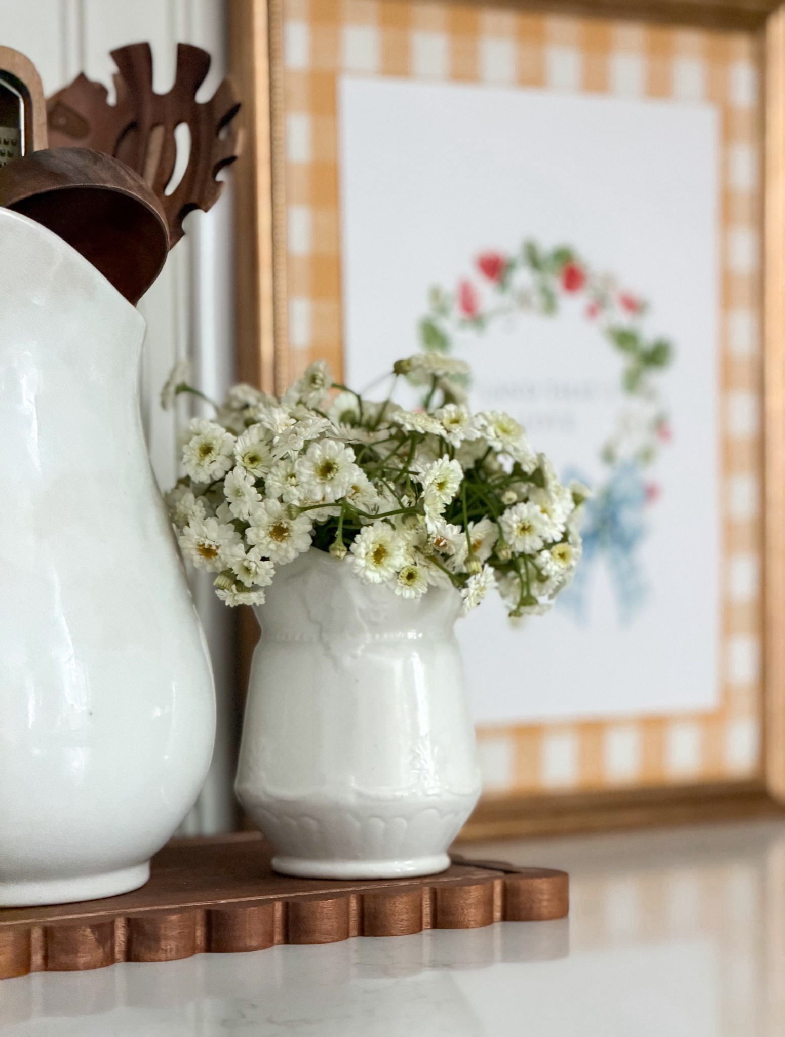 Cozy kitchen corner ready for summer.

#LTKHome