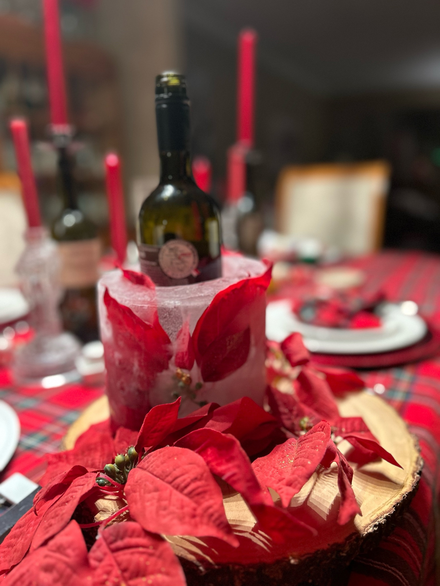 Creating a Poinsettia Wine Chiller for my holiday partyy

#LTKHoliday #LTKSeasonal #LTKfindsunder100