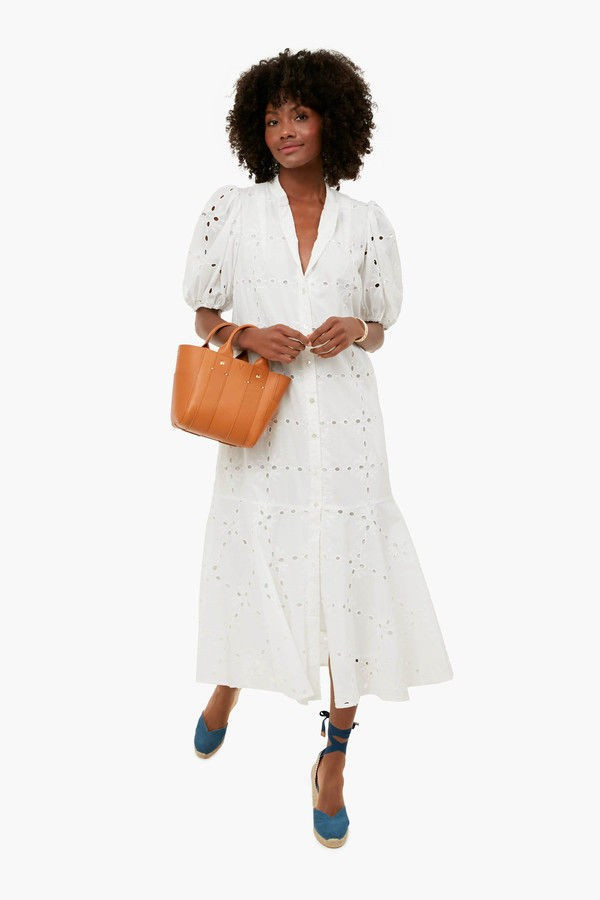 White Eyelet Lewis Dress | Tuckernuck | Tuckernuck (US)