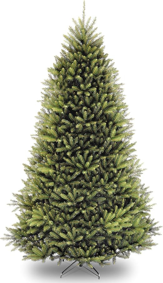 National Tree Company Artificial Full Christmas Tree, Green, Dunhill Fir, Includes Stand, 9 Feet | Amazon (US)