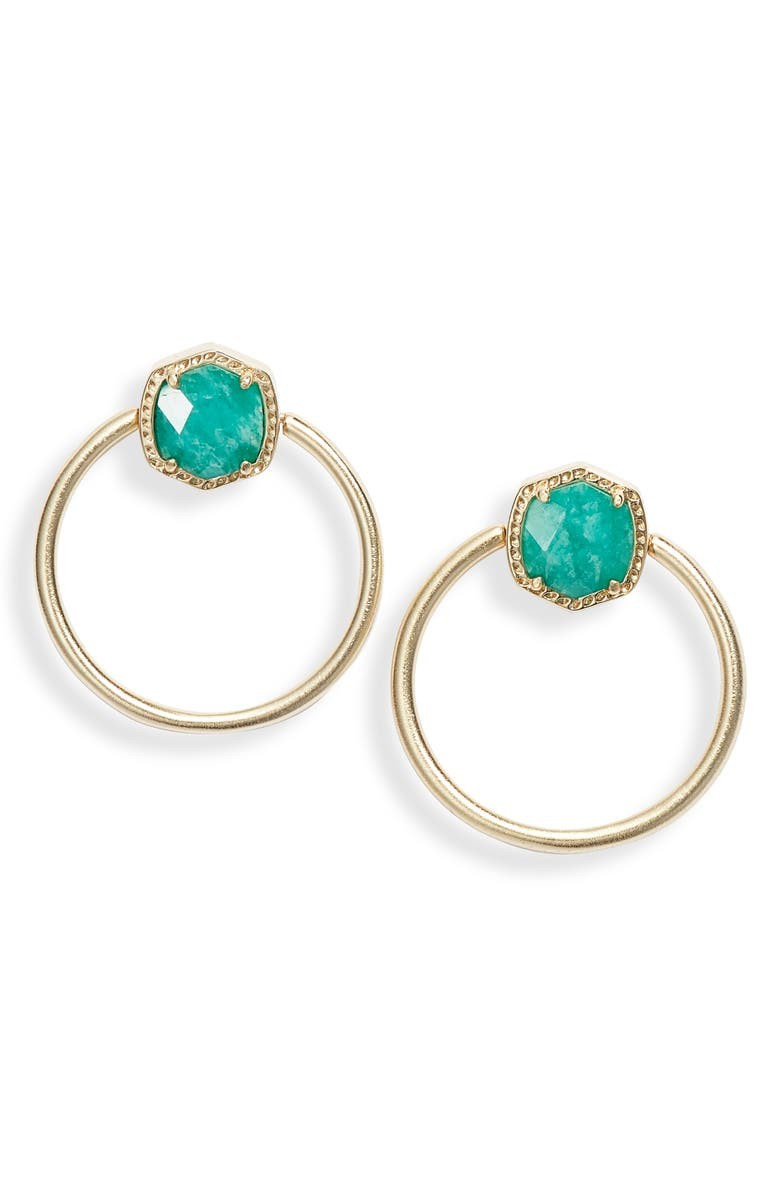 Davie Frontal Hoop Earrings | Nordstrom