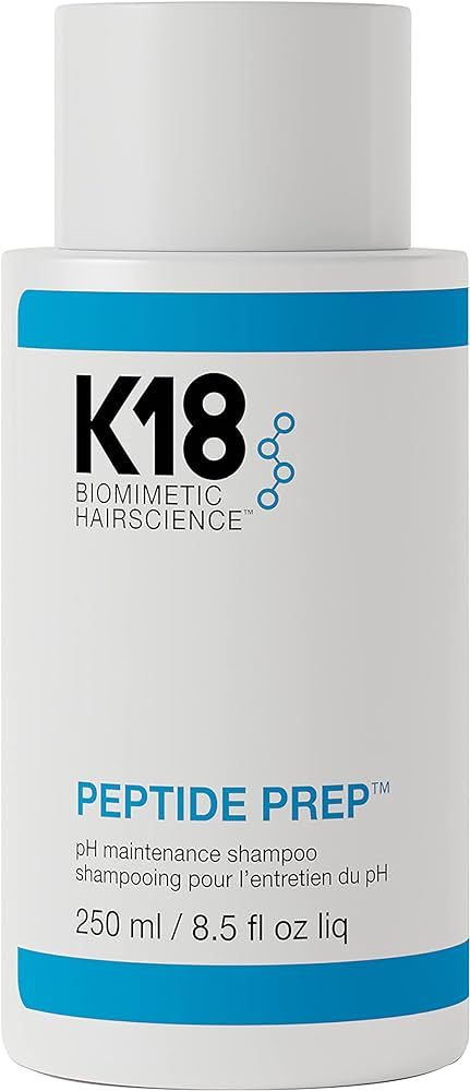 K18 PEPTIDE PREP™ Smoothing pH Maintenance Color-Safe Shampoo for Daily Use - pH-Optimized, Cer... | Amazon (US)