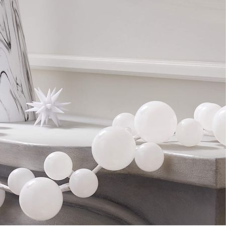 #garland #marble #decor # holiday #white #minimalist #modern #LTKHoliday 

#LTKhome #LTKsalealert