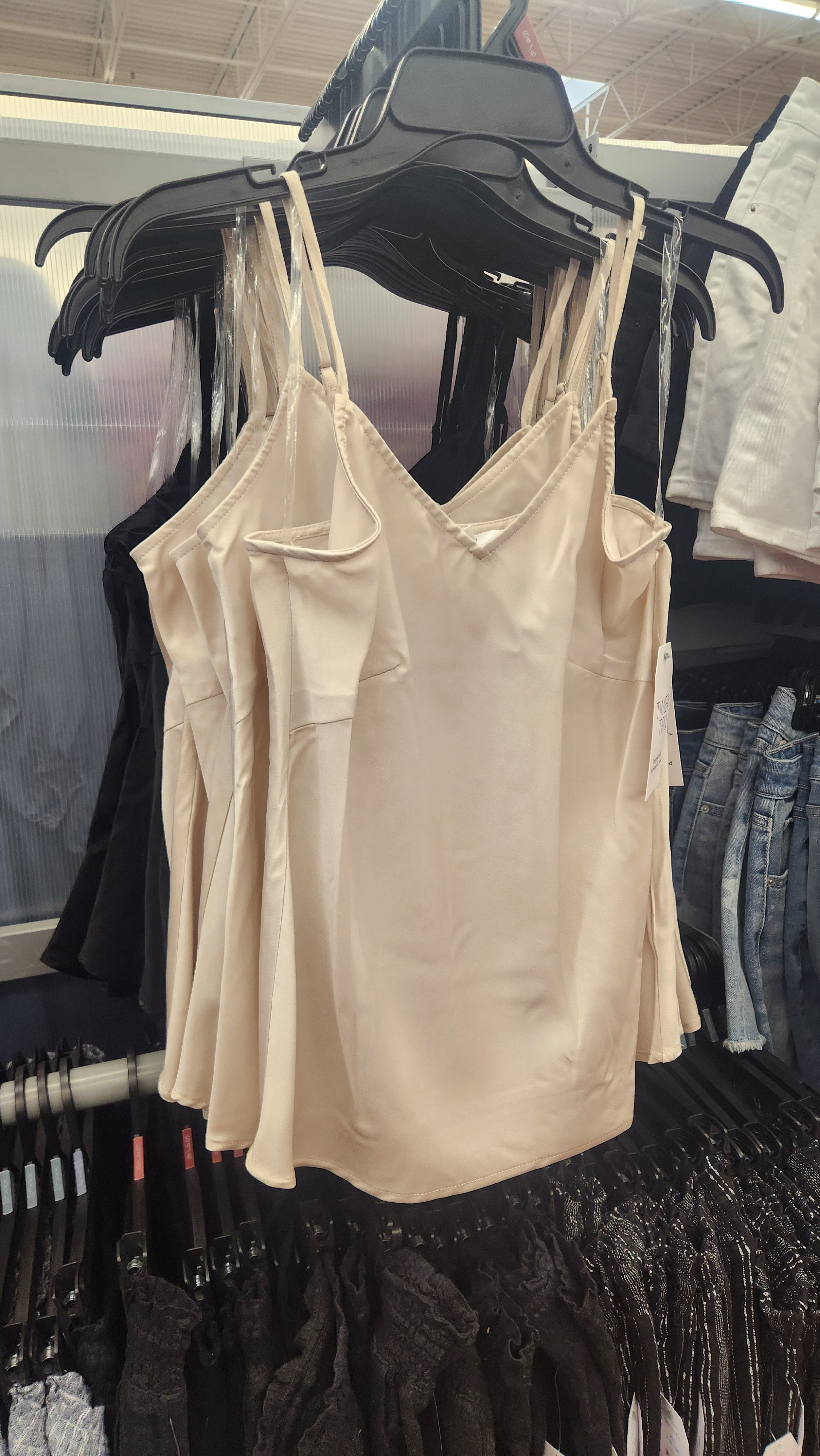 New Time and Tru silk tank tops for under $20, come in a few different colors! 

#LTKSeasonal #LTKfindsunder50 #LTKfindsunder100