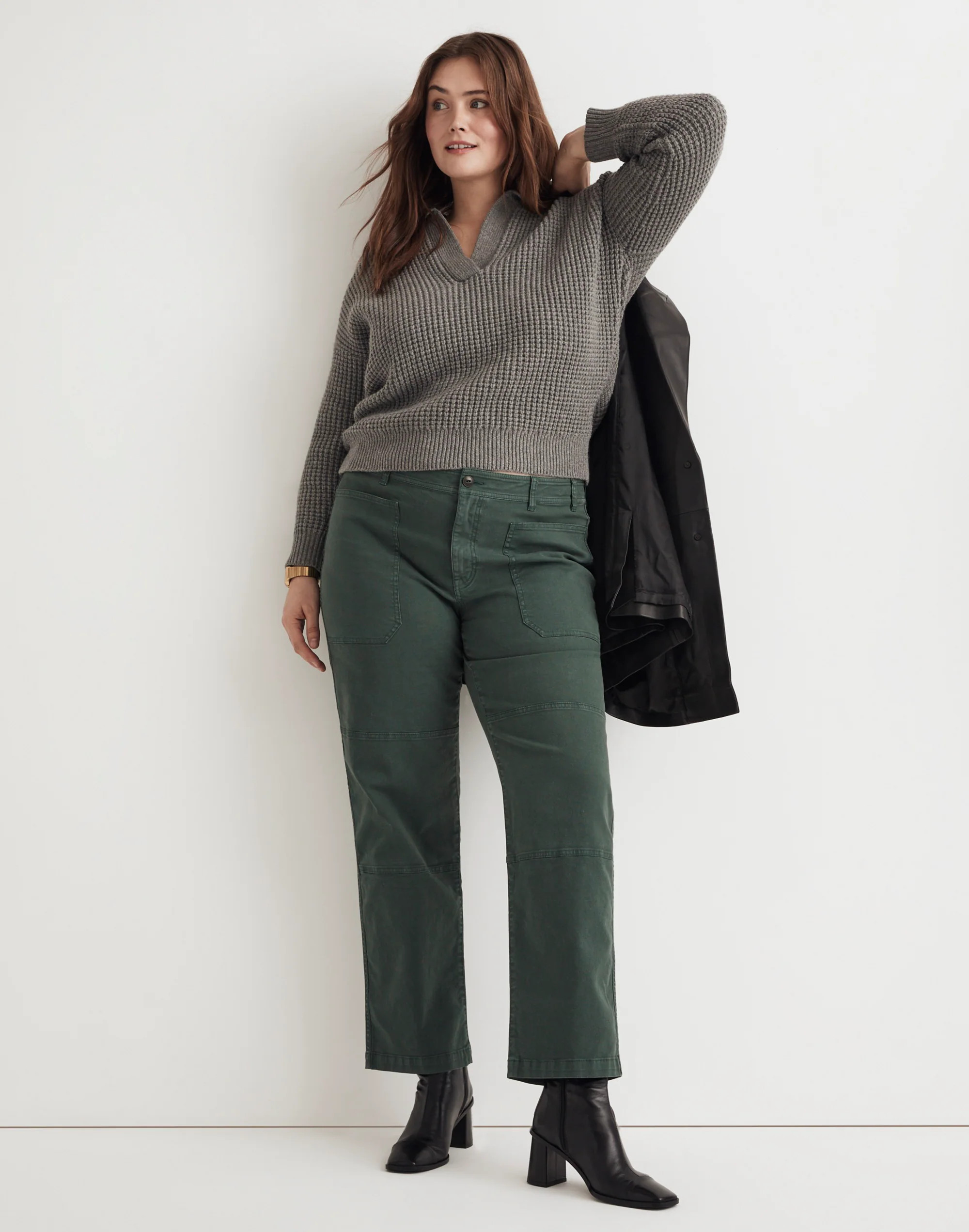 The Plus '90s Straight Cargo Pant in Garment-Dyed Canvas | Madewell