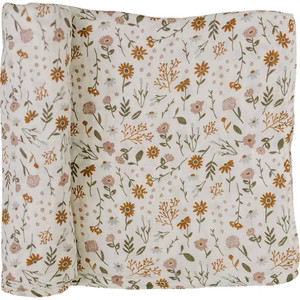 Mebie Baby Meadow Floral Muslin Swaddle Blanket | Mebie Baby