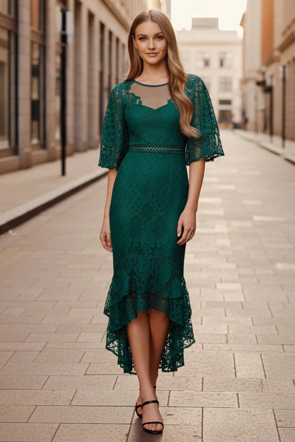 Reyna Dress - Emerald | Lady Black Tie