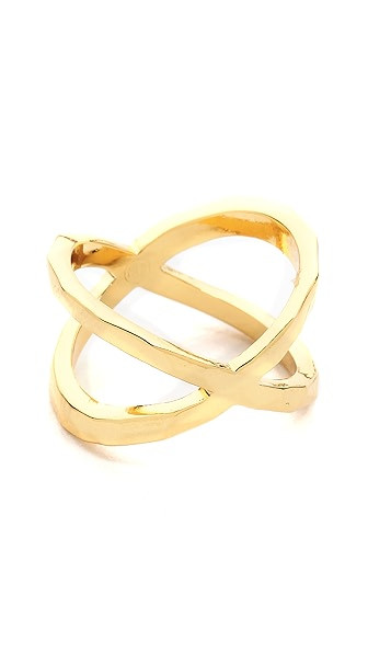 Elea Crossover Midi Ring | Shopbop