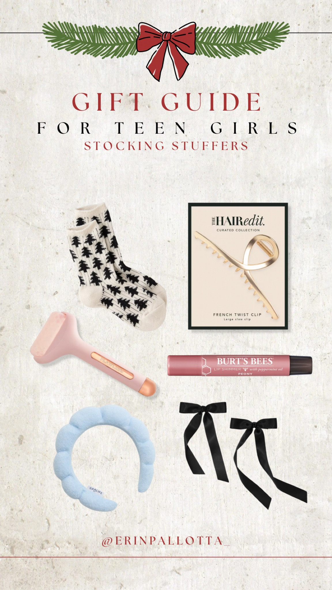 Affordable stocking stuffers for teen girls! Hair accessories and lip balms are always good options and I love how chic and simple this claw clip is.

#LTKGiftGuide #LTKHoliday #LTKCyberWeek