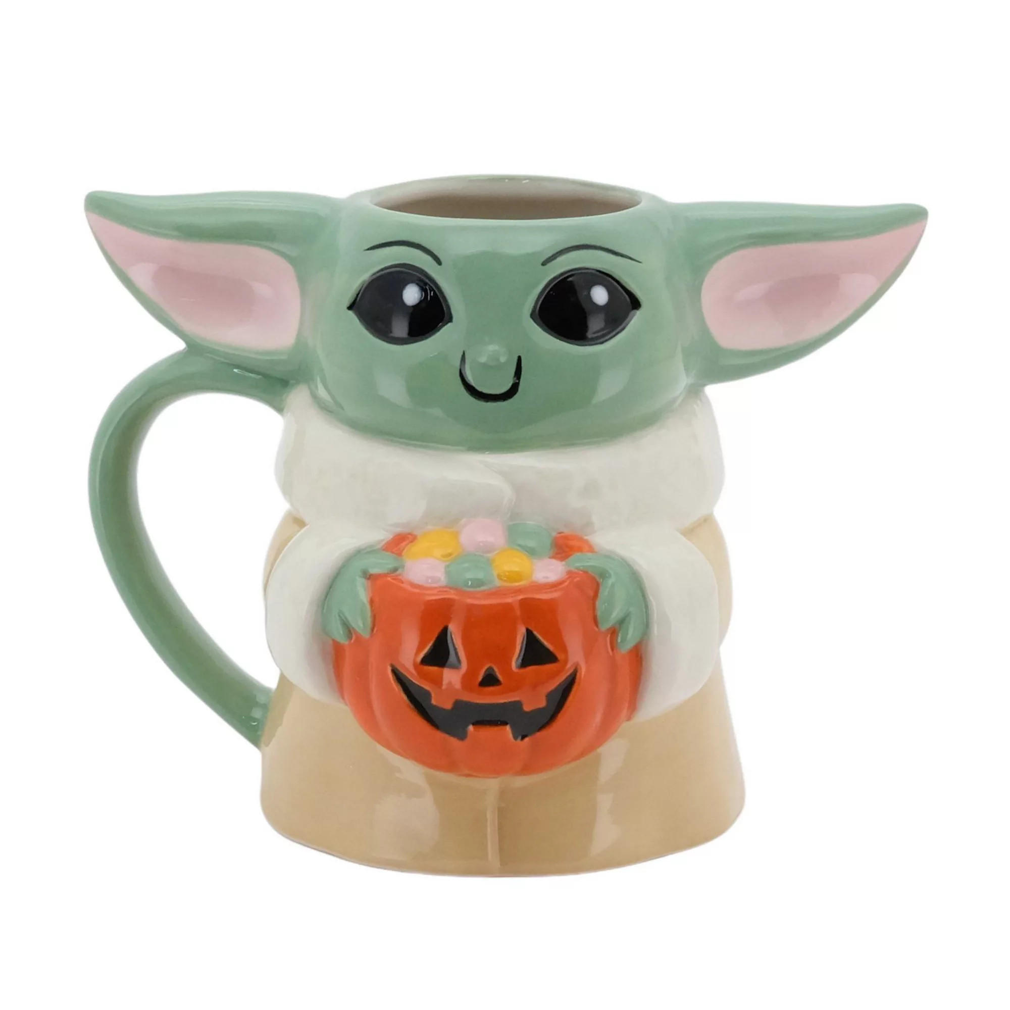 Celebrate Together™ Halloween Star Wars The Mandalorian Grogu Trick or Treat Mug | Kohl's