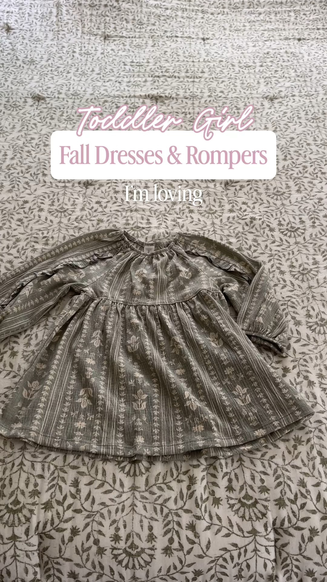 Cute toddler girl fall outfits for the perfect autumn wardrobe from Walmart! Discover adorable toddler girl fall dresses, rompers, and outfit ideas for everyday wear, school, family photos, and special occasions. If you’re looking for cute fall clothes for girls, toddler dresses, or stylish toddler girl outfits these are great affordable options from Walmart

#LTKKids #LTKSeasonal #LTKBaby
