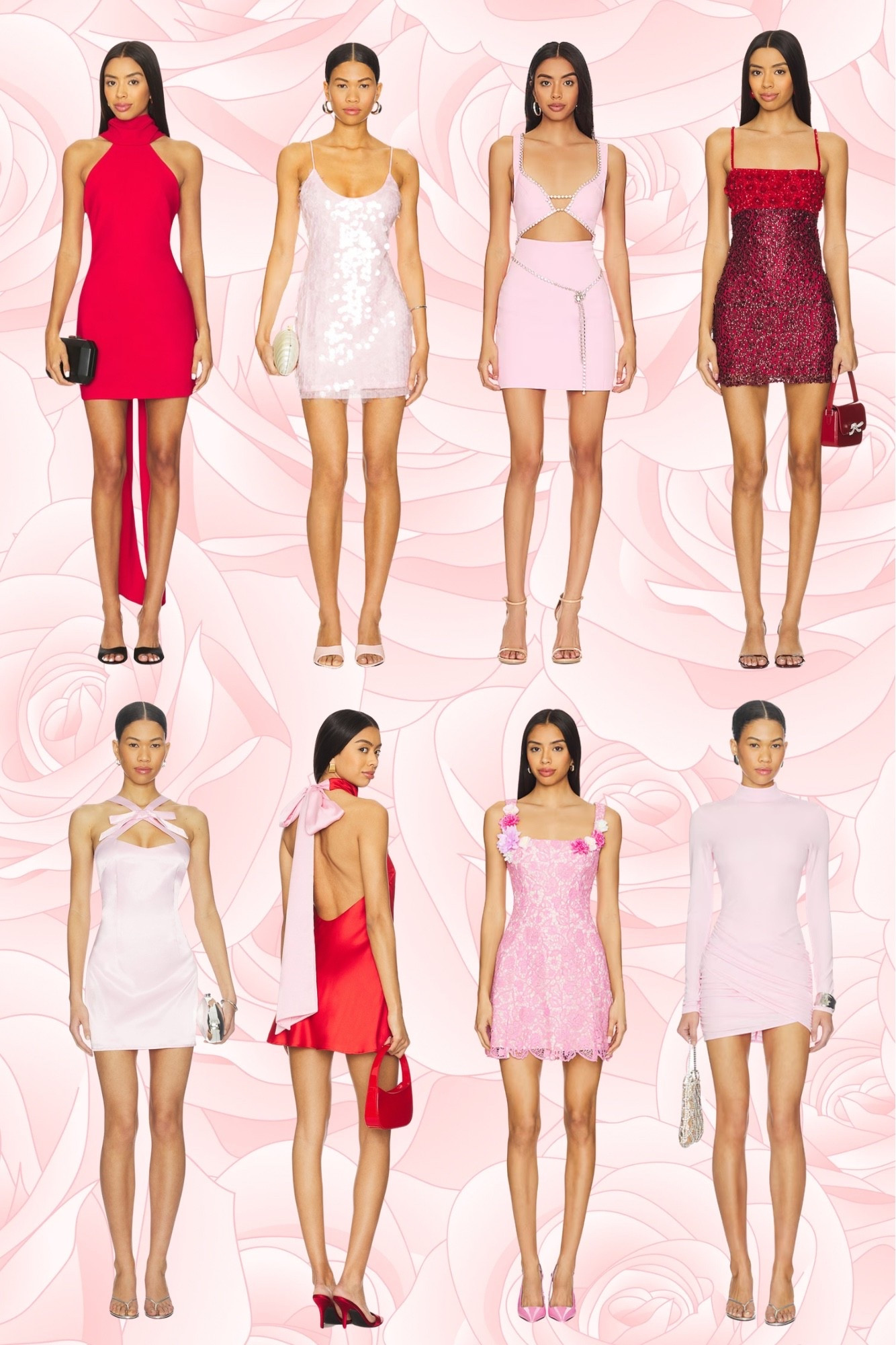 Valentine’s Day cocktail dresses 💖