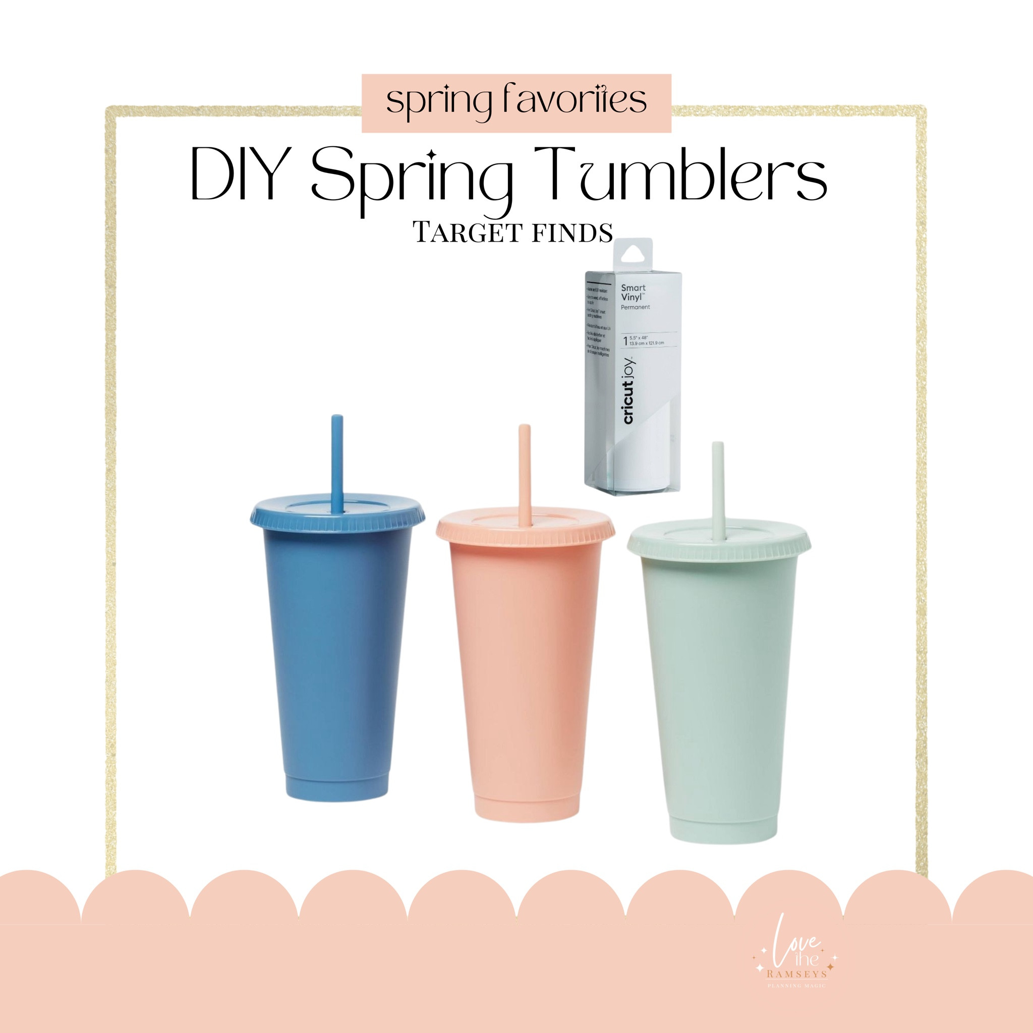 DIY spring tumblers 

#LTKSeasonal #LTKhome #LTKtravel