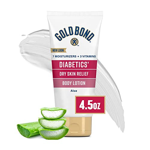 Gold Bond Diabetics' Dry Skin Relief Body Lotion, 4.5 oz., With Aloe to Moisturize & Soothe | Amazon (US)