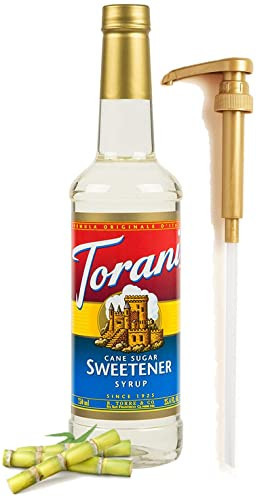 Cane Sugar Syrup for Coffee 25.4 Ounces Coffee Flavoring for Drinks with Fresh Finest Coffee Syrup Pump | Amazon (US)