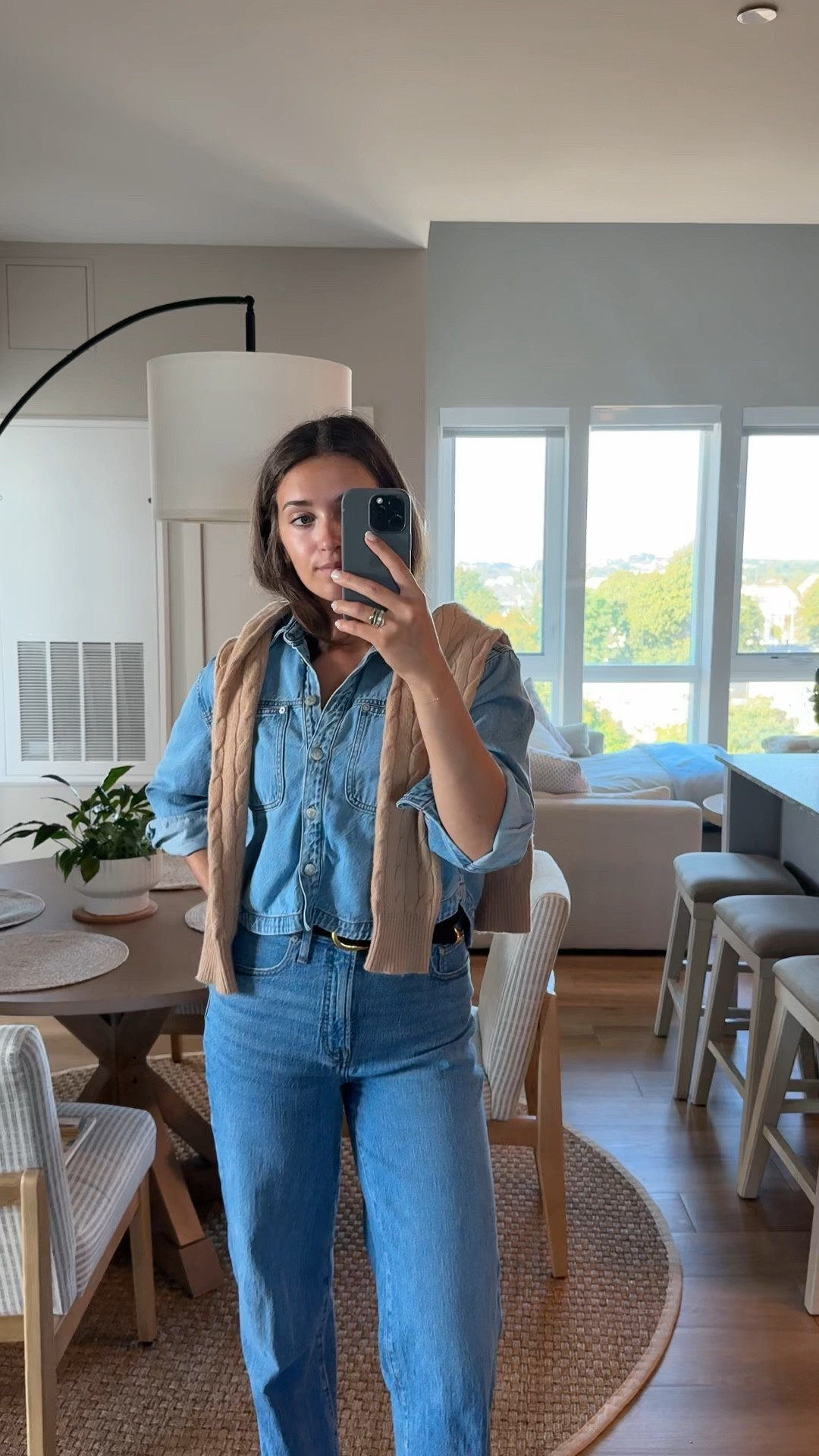 a little denim on denim for the office 

#LTKSeasonal #LTKFallSale #LTKStyleTip