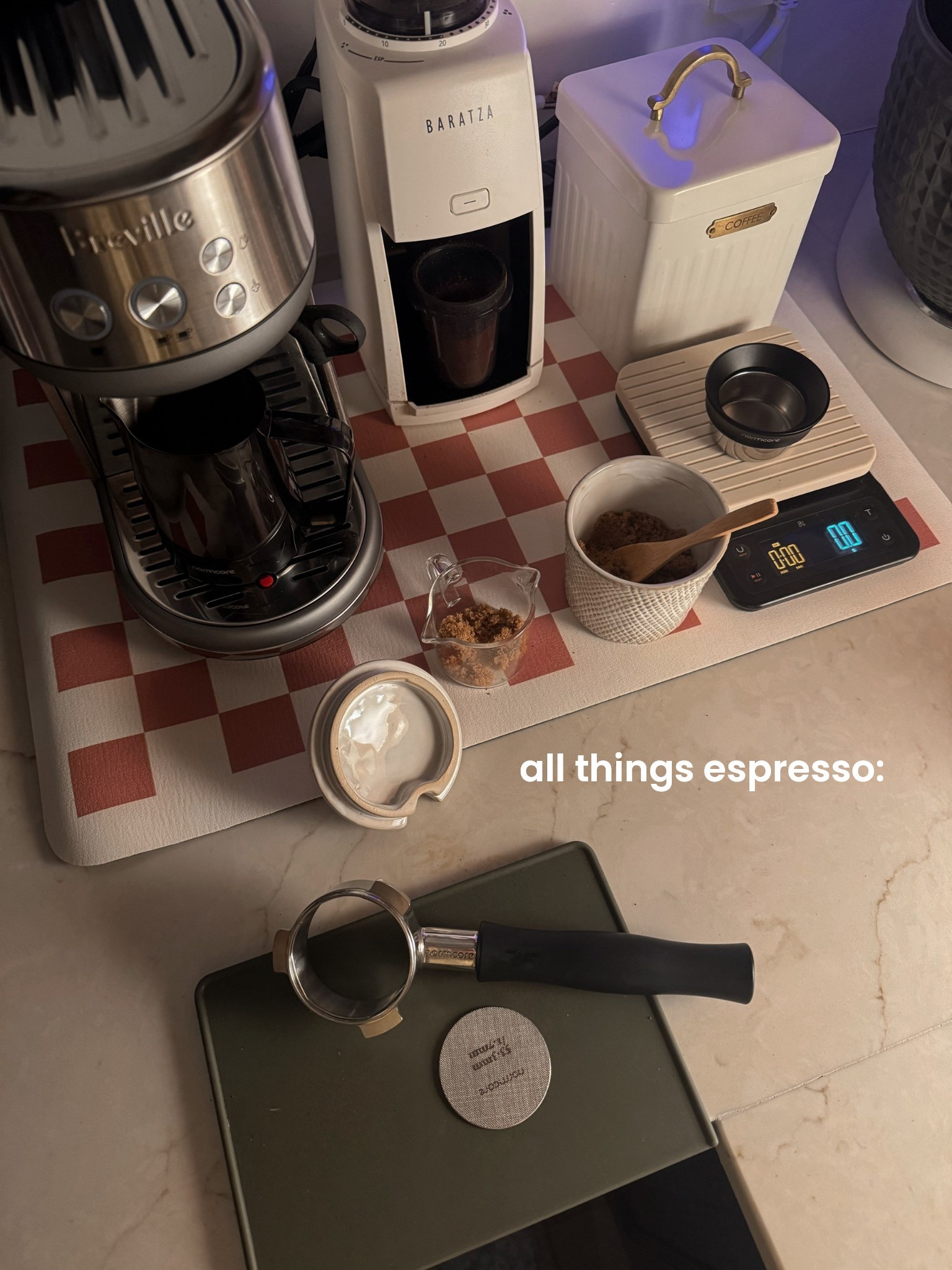 All things espresso 😌☕️ finally feeling like I’ve mastered the espresso game & it’s been life changing 😂 I linked all my tools / accessories! I love the Breville Bambino & I think it’s been amazing as a beginner learning! 

Coffee bar / Amazon / home / kitchen / Holley Gabrielle 

#LTKFindsUnder50 #LTKHome #LTKFamily