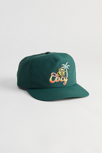 OBEY Tropical 5-Panel Baseball Hat | Urban Outfitters (US and RoW)