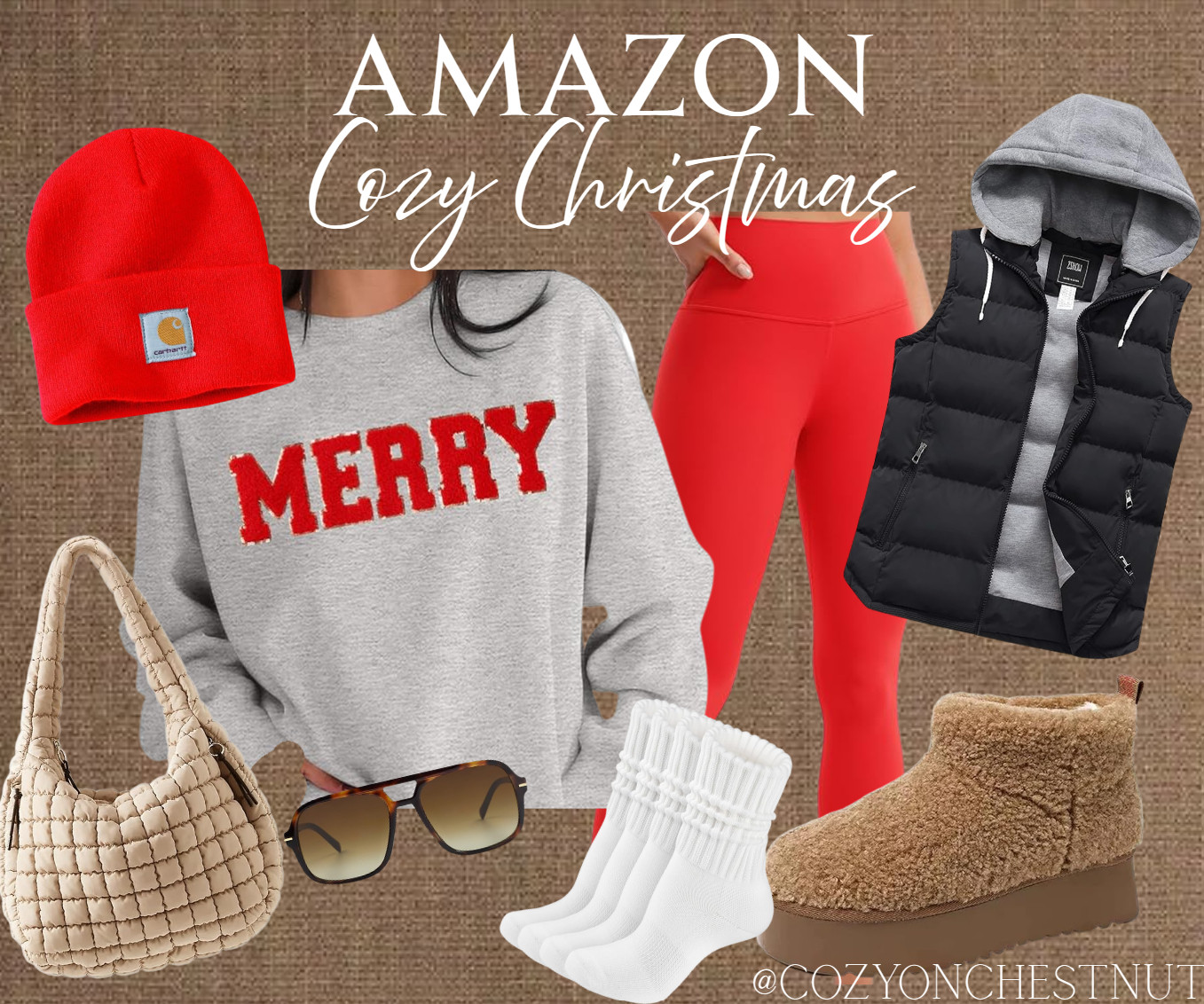 Grab this fun and comfy look for Christmas! 

 #LTKHoliday #LTKootd #LTKFindsUnder50