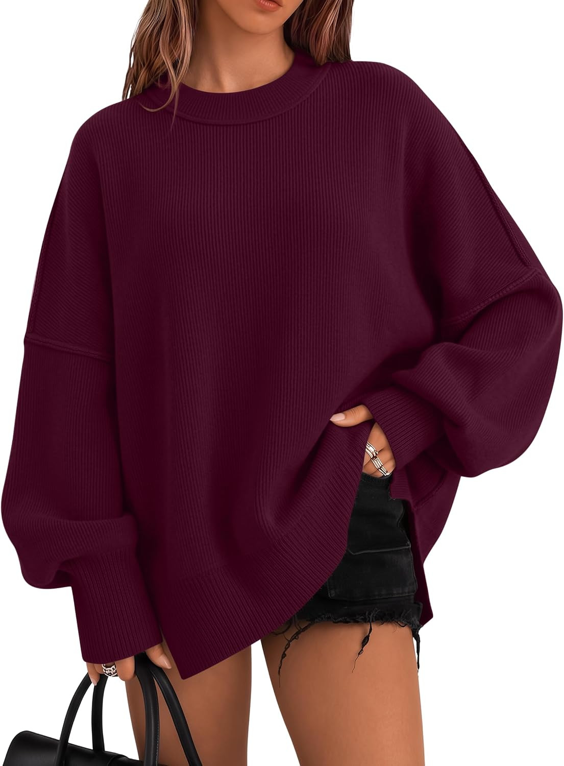 LILLUSORY Oversized Sweaters for Women 2026 Fall Fashion Outfits Clothes | Amazon (US)