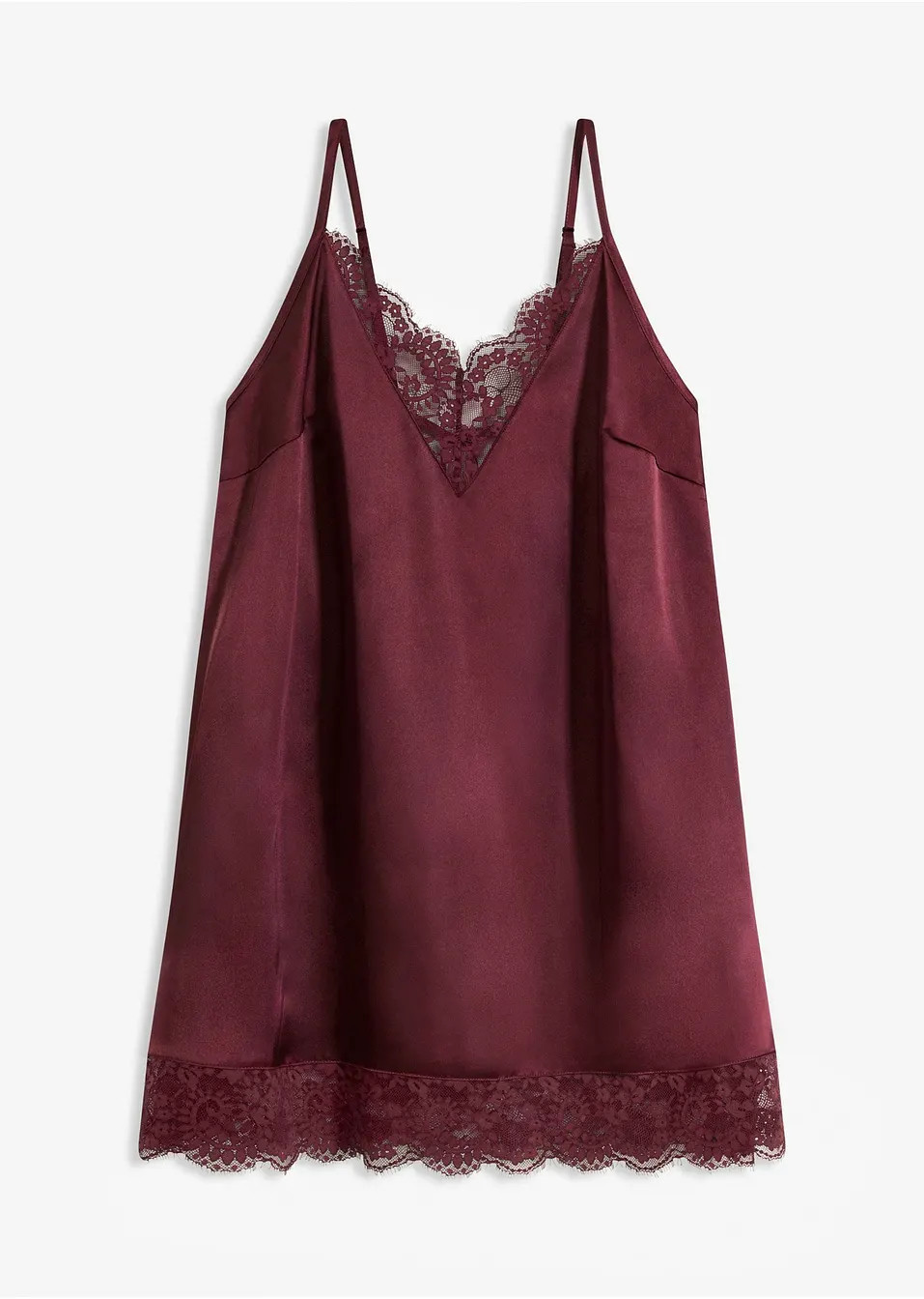 Sottoveste in satin con effetto lucido | Bonprix IT