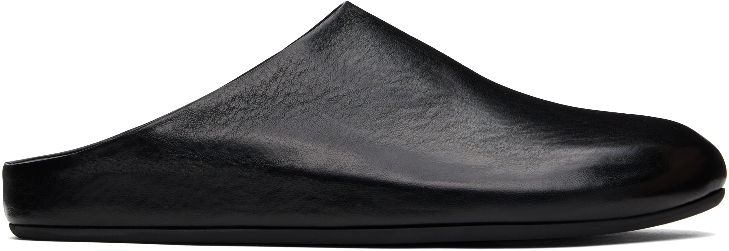 Officine Creative Black Babouche 001 Mules | SSENSE