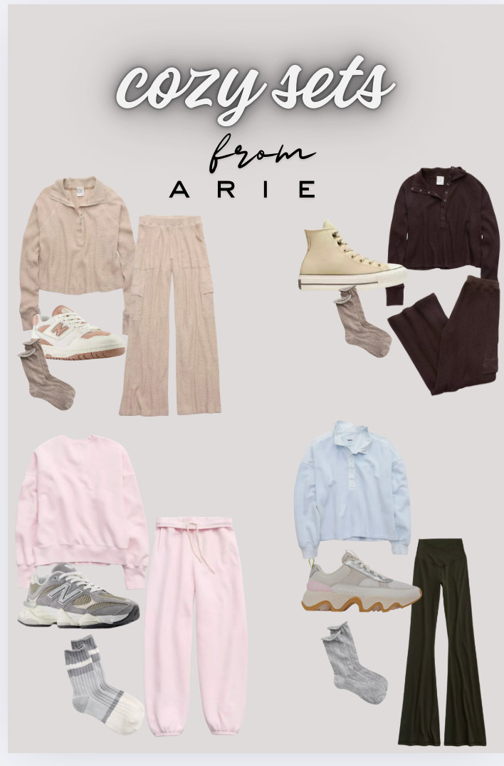 Cozy sets from Arie! 

 #LTKFindsUnder100 @Aerie 

#LTKmomlife #LTKTravel #LTKActive