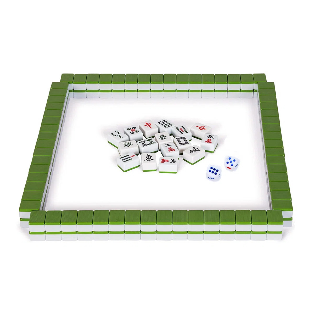 FixtureDisplays 4 Player Acrylic Mahjong | Wayfair North America