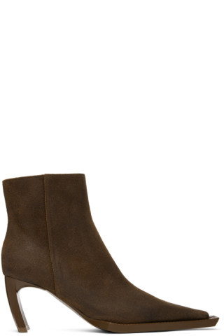 Tan Serpent Boots | SSENSE