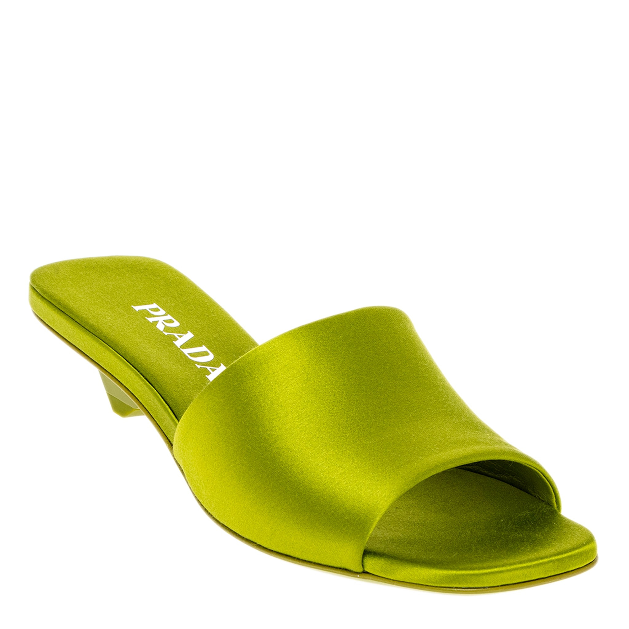 Prada Satin Slide - 37 EU | Overstock