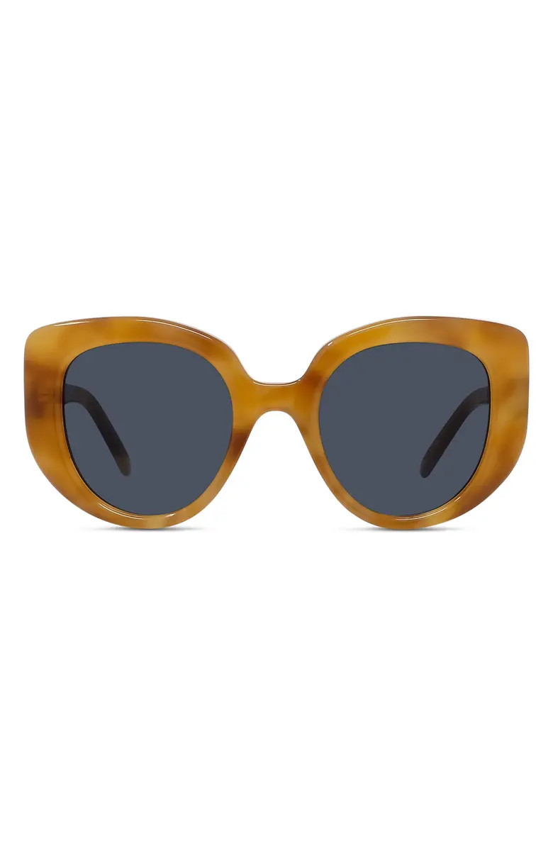 Loewe Curvy 49mm Small Butterfly Sunglasses | Nordstrom | Nordstrom
