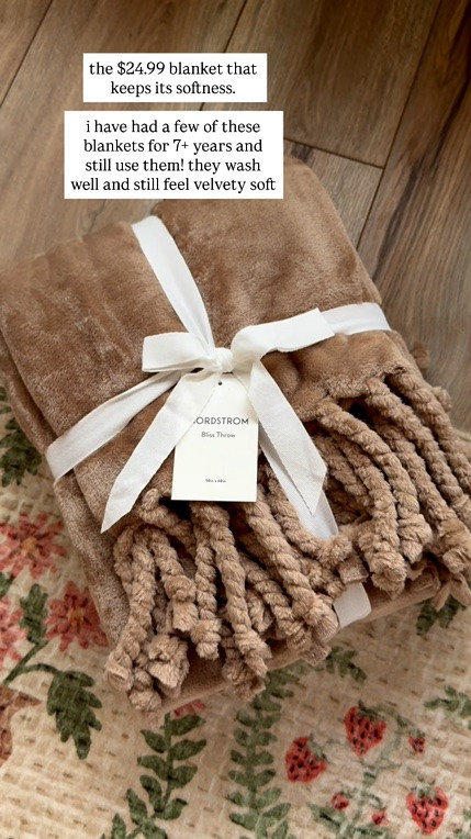 the softest (and most affordable) nordstrom anniversary sale blanket. color: tan portabella

#LTKSeasonal #LTKSaleAlert #LTKHome
l

#LTKSeasonal #LTKSaleAlert #LTKHome